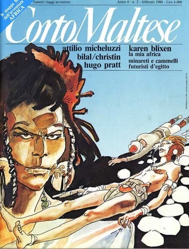 Fumetto corto maltese anno 3 - maltese,