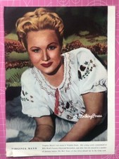 Vintage 1940s Picture VIRGINIA MAYO ESTHER WILLIAMS 8x10 film star clipping 325