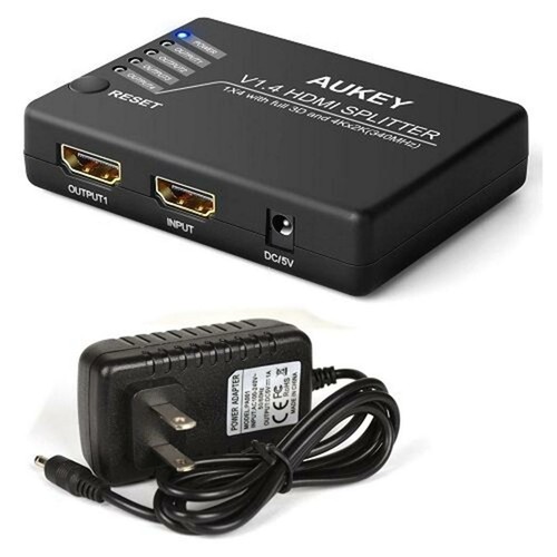 Aukey h01 1x4 porte - 1x4,
