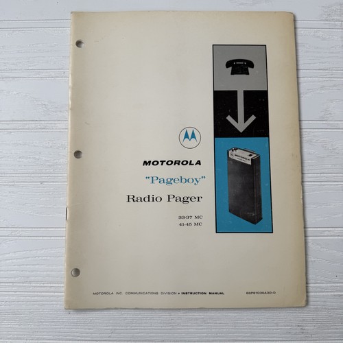 Motorola pageboy radio pager - motorola,
