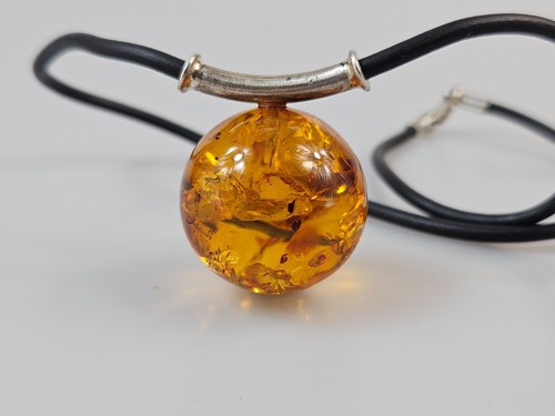 Collana ambra pietra preziosa