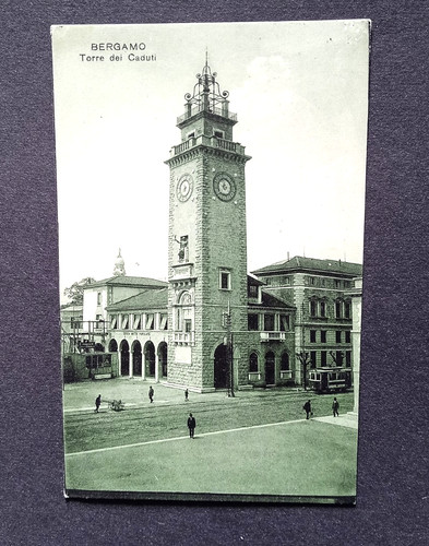 Bergamo torre dei caduti - torre,