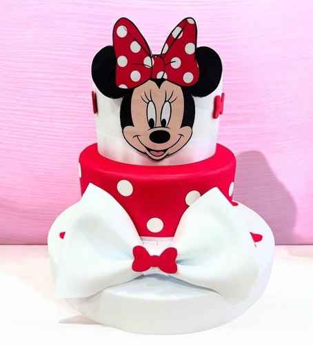 Torta scenografica minnie - torta,