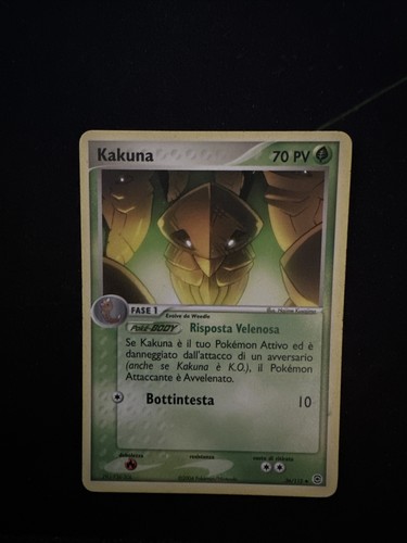 Carta pokemon kakuna 112 - carta,