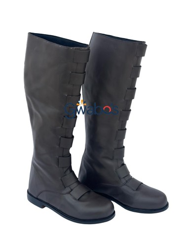 Stivali pelle marrone - stivali,
