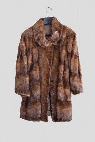 Pelliccia visone vintage - , donna