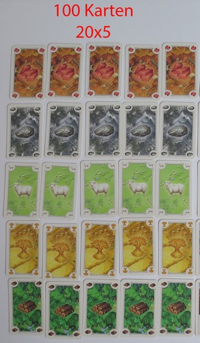 Coloni catan 100 carte - catan, nuove