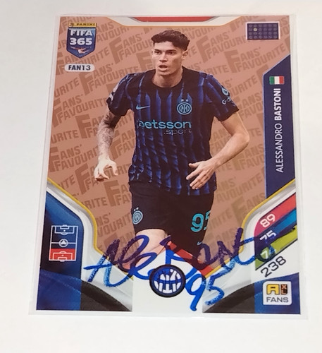 Card autografata alessandro - card,