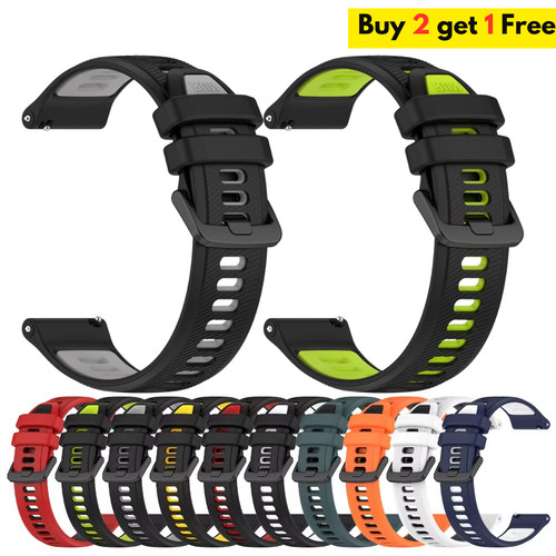 20mm 22mm silicone sport - silicone,