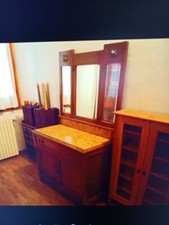 Mobile toilette da camera con specchio e cassetti primi 900