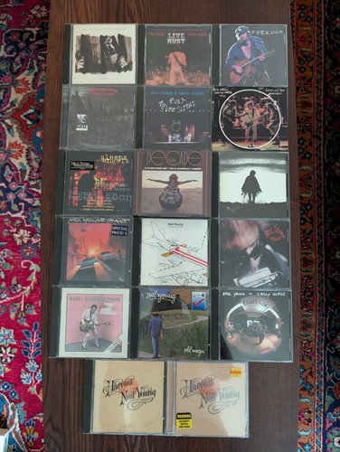 Rare lot neil young cds - rare, of