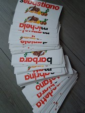 1 Adesivo Nutella Nome idea