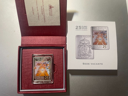 2025 vaticano euro argento - vaticano, 25