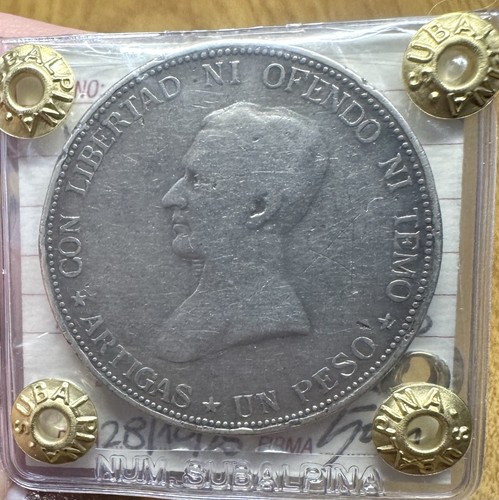Moneta uruguay peso 1917 - uruguay,