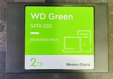 HDD SSD interno 2TB WD Green 2.5 SATA III PS4/5 NAS DVR MAC HA SOLO 120 ORE USO