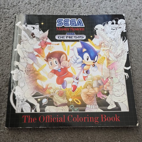Sega the official colouring - sega:,