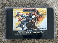 Sunset Riders solo carrello gioco, Mega Drive, custodia protettiva - testato e originale PAL