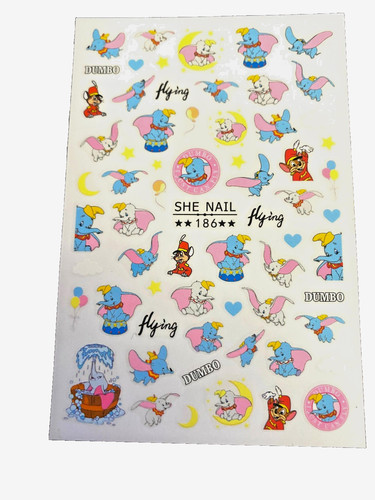 Adesivi nail art disney - nail, 3d