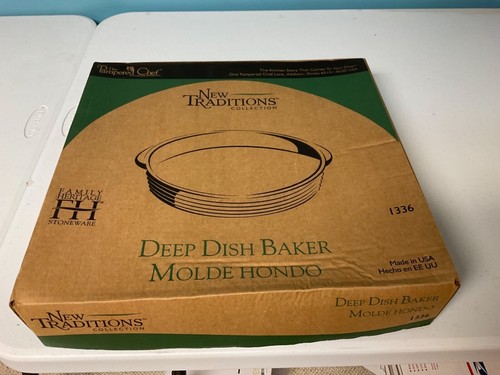 Pampered chef deep dish - deep,