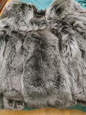 Giaccone Vintage 3/4 - in pelliccia di Volpe Argentata - Ottimo stato - tg.44