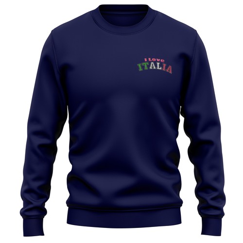 Love italia felpa unisex - i,