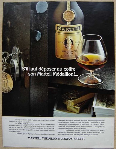 Publicité papier cognac - papier,
