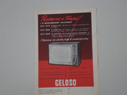 Advertising pubblicità 1960 - pubblicità,