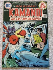 KAMANDI #22 Jack Kirby - DC Comics 1974 FN Midgrade