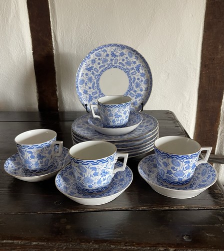 Antica tazza tè piattini - da,