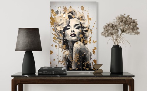Quadro tela marilyn - quadro, su