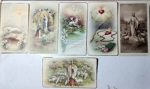 Lotto antiche immaginette - antiche,