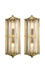 Set di 2 applique da parete in