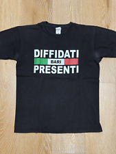 T-Shirt Seguaci della Nord Diffidati Presenti Ultras Bari Taglia M