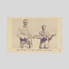 cartolina Primo Carnera Comme