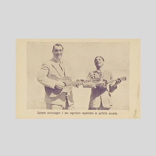 Cartolina primo carnera - cartolina,