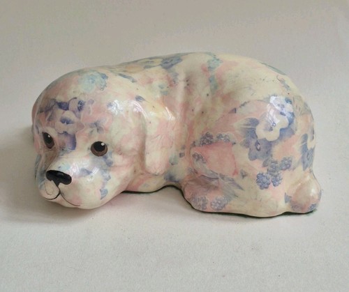 Vintage decoupage puppy dog - vintage,