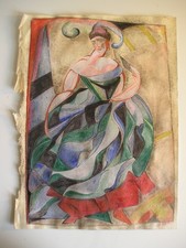 Disegno abito femminile