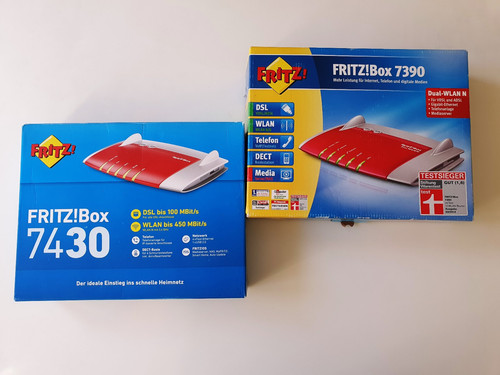 Router fritz box 7390 - 2, fritz!box: