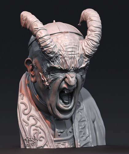 Evil antichrist pope - evil,
