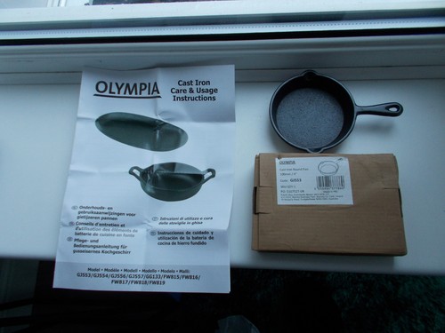Olympia padella tonda - olympia, ghisa