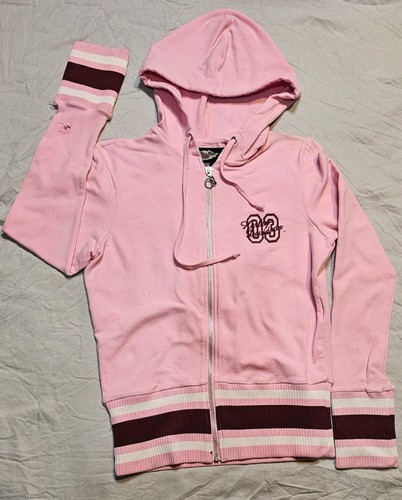 Felpa rosa con - , cappuccio