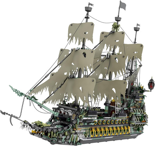 Pirate ship building blocks - ship,