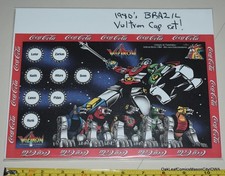 Set 8 tappi bottiglia Voltron