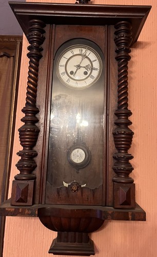Antico orologio pendolo - orologio,