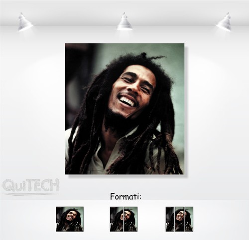 Bob marley quadro - bob, 10