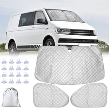 Parasole per Parabrezza 3Pcs Oscurante Termico Intern per Finestrini Anteriori p