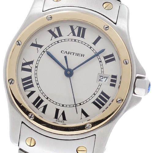 Cartier santos ronde - santos, mm