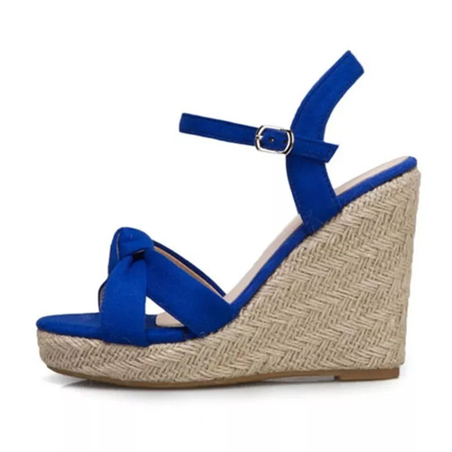 Sandali zeppa corda - sandali,