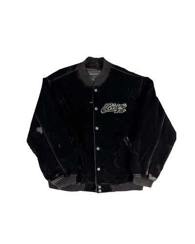 Bomber avirex leather velluto - bomber,