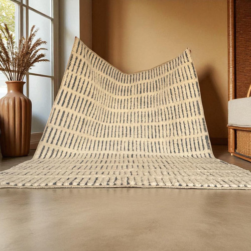 Tappeto marocchino bianco - , e